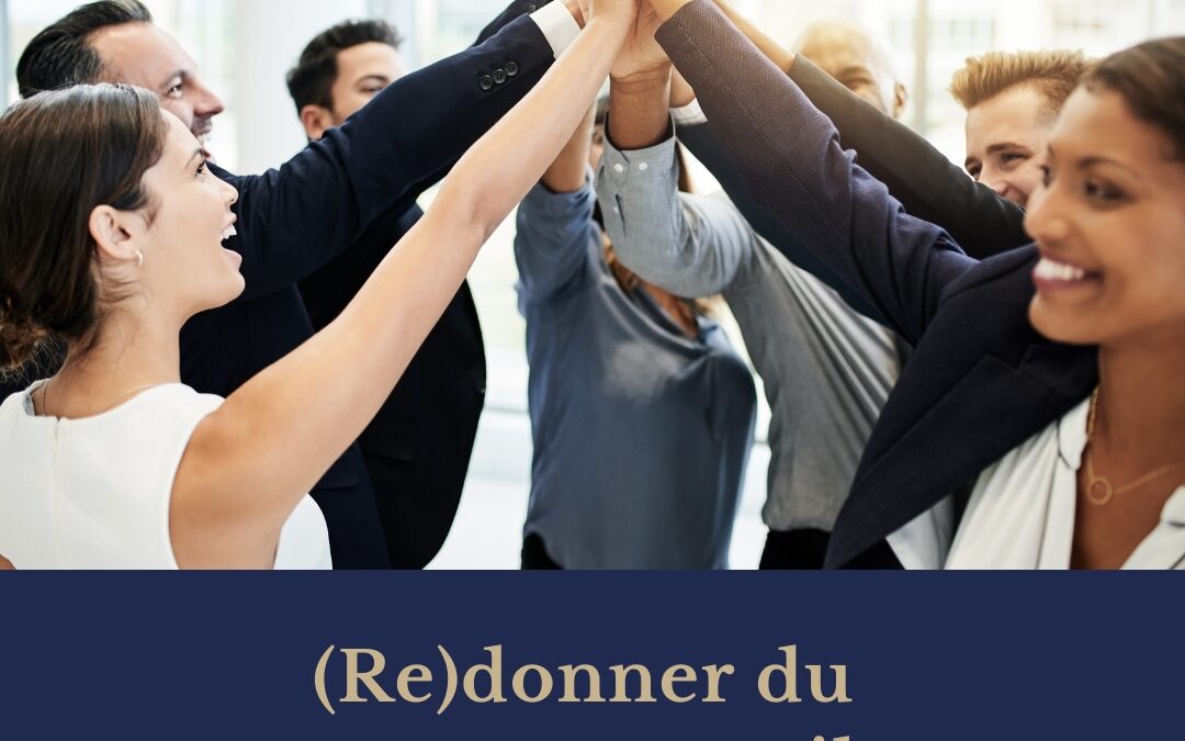 (Re)donner du sens au travail